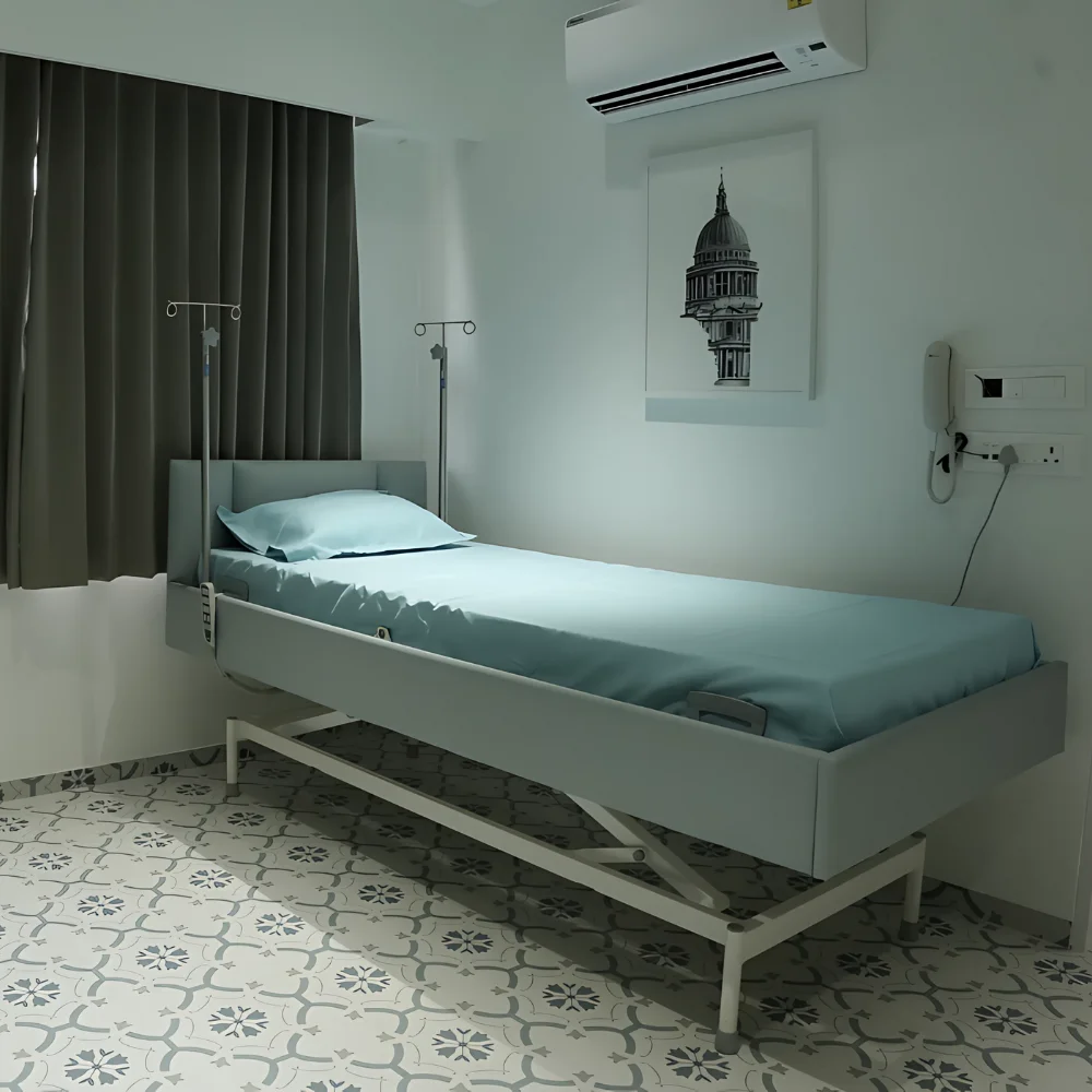 Rome theme room at Tirtham Surgical Hospital